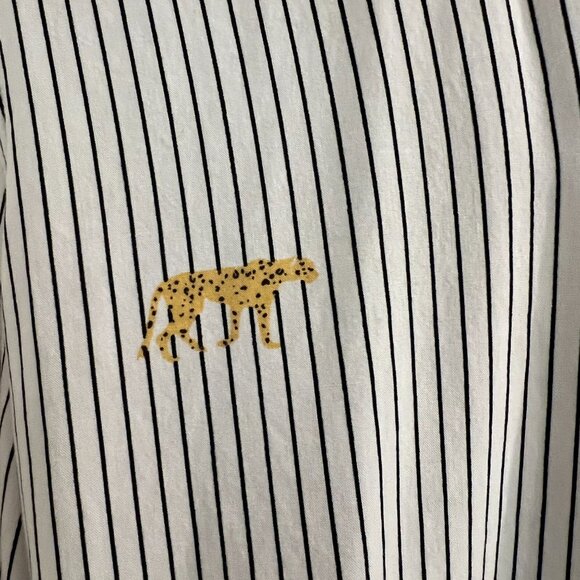 Rails Cheetah White button-up - Picture 3 of 4